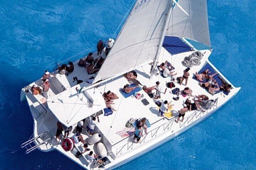 Party Catamaran & Snorkeling tour in Montego Bay