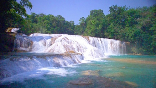 Palenque, Agua Azul & Misol-Ha Waterfall from San Cristobal