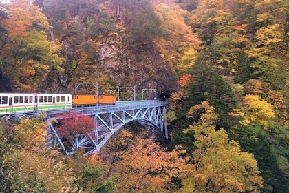 Full Day Tour to Kurobe Gorge and Unazuki Onsen from Kanazawa