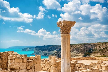 Desde Ayia Napa/Protaras/Larnaca: excursión de un día a Paphos y Kourion