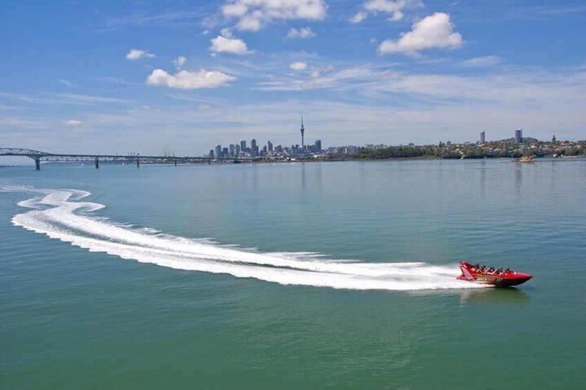 Auckland City Scenic Jetboat Thrill Ride