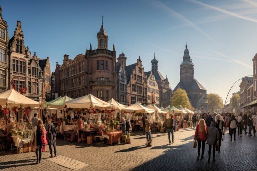 Small-Group Bruges: opt. Canal Cruise, Beer, Choc from Zeebrugge