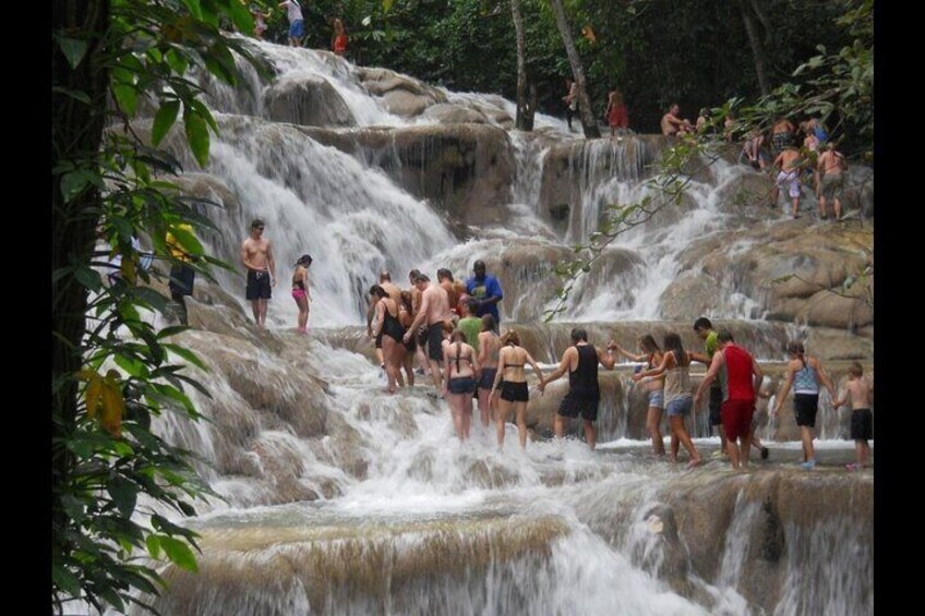 Bali Style Swing and Dunn's River Falls