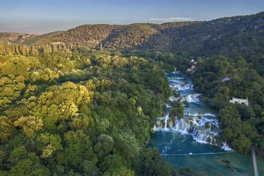 Private Day Trip to Krka National Park in Mercedes Vehicles