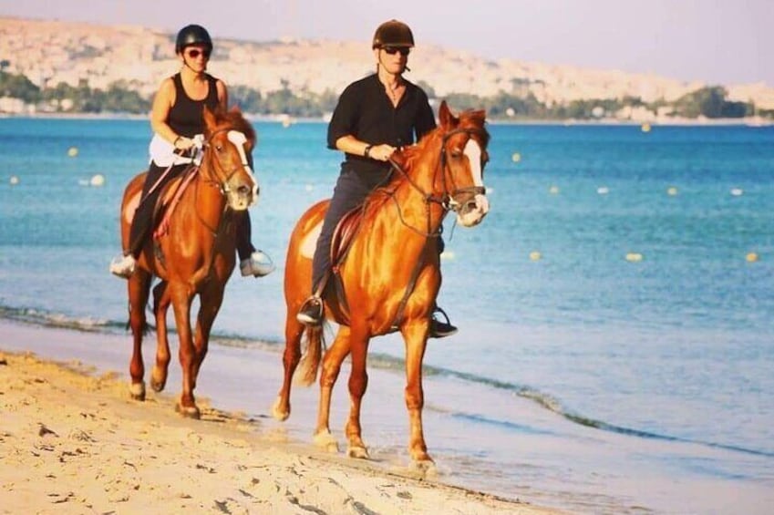 Private Horseback Ride at Sunset in Hammamet