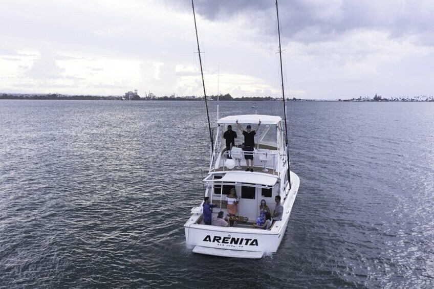 Explore the majestic views of San Juan Bay, Puerto Rico by boat!