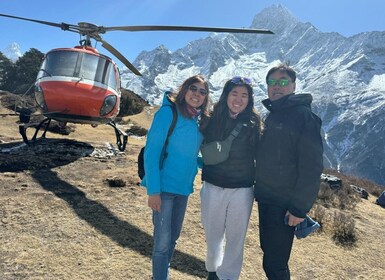 Desde Katmandú Excursión en helicóptero al Campo Base del Everest