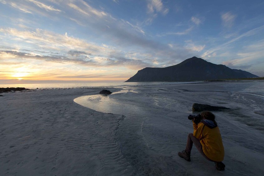 Picture 4 for Activity From Svolvær: Midnight Sun Photography Tour