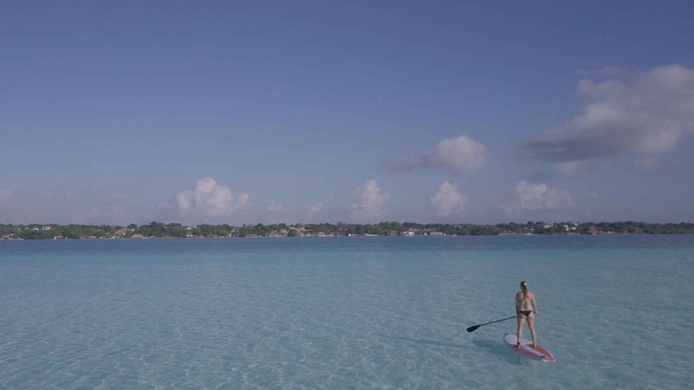 Picture 7 for Activity Bacalar: Sunrise Stand Up Paddle Tour