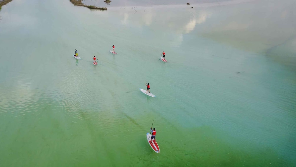 Picture 2 for Activity Bacalar: Sunrise Stand Up Paddle Tour