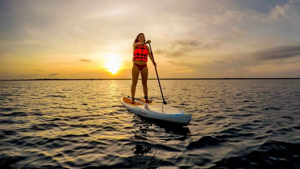 Picture 1 for Activity Bacalar: Sunrise Stand Up Paddle Tour