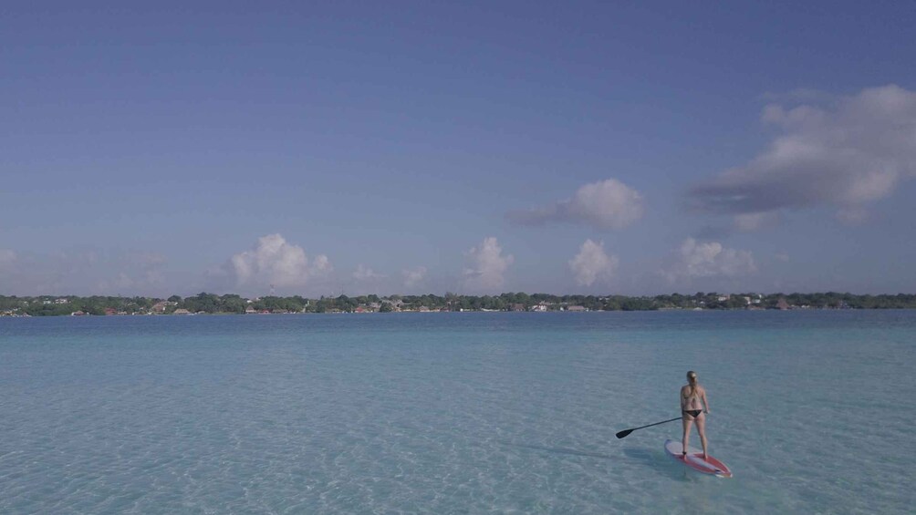 Picture 7 for Activity Bacalar: Sunrise Stand Up Paddle Tour