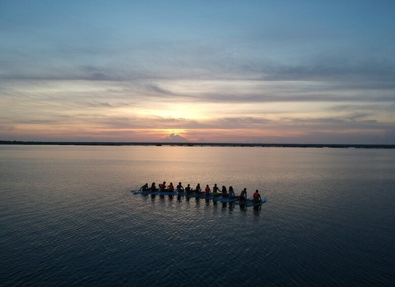 Picture 5 for Activity Bacalar: Sunrise Stand Up Paddle Tour