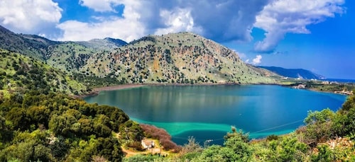 Rethymnon: tour del lago Kournas, Argyroupolis y aceite de oliva