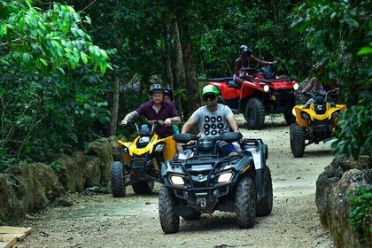 Cancun Adrenaline Rush; quad bike, Zipline and Cenote discovery