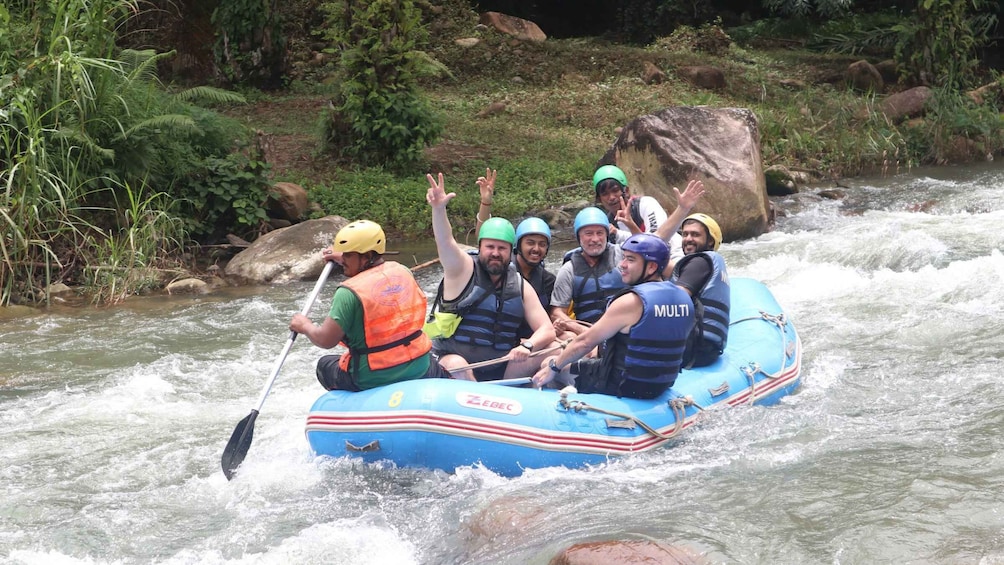 Picture 3 for Activity Phuket: Monkey Cave, Water Rafting, Zipline & ATV with lunch