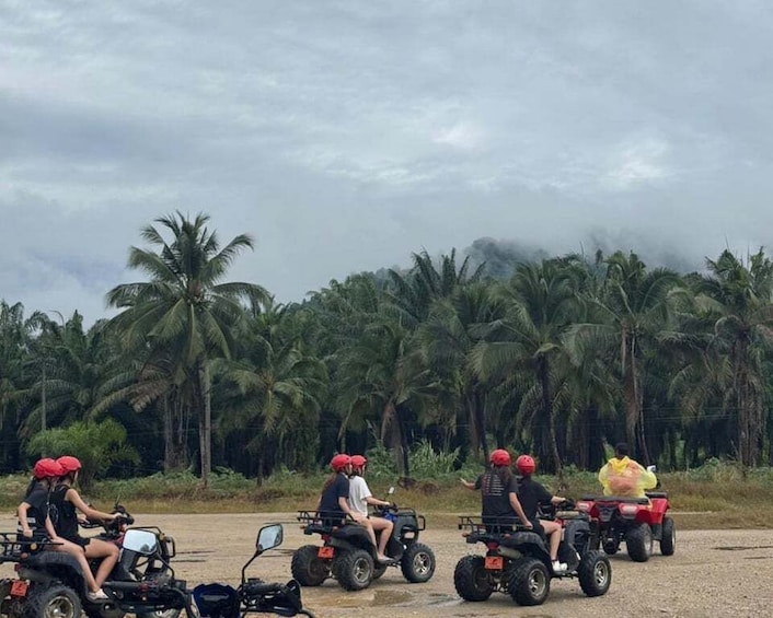 Picture 11 for Activity Phuket: Monkey Cave, Water Rafting, Zipline with ATV Option