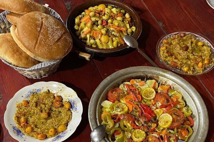 Small Group Cooking Classes with Tour of Rabat old medina 