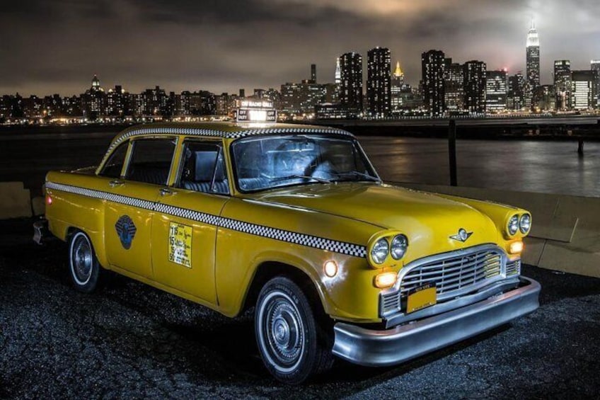 Visit NYC Breweries in a Vintage Taxi