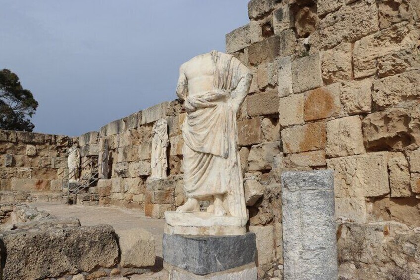 Tour from Limassol to Famagusta including Salamis and Ghost Town
