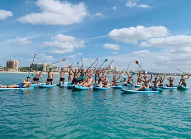 Mallorca: clase de stand up paddle