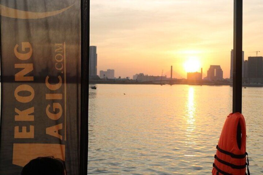 Phnom Penh Magical Mekong Sunset Cruise