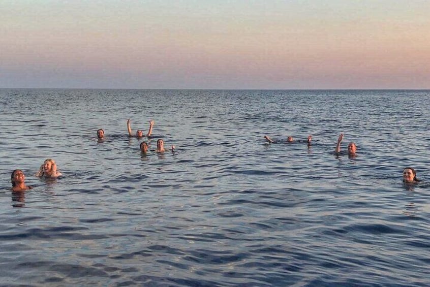 2 Hour Cinque Terre Sunset Cruise with Swim Stop