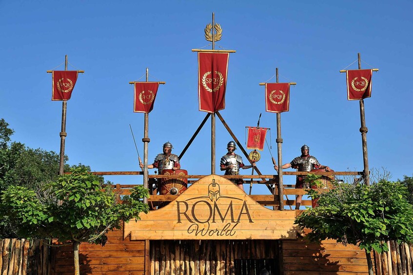 Roma World : Ancient Rome Theme Park Entrance