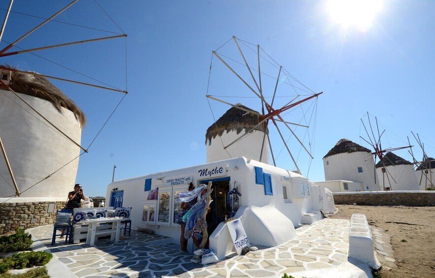 Picture 4 for Activity Mykonos: Half-Day City Walking Tour and Island Bus Tour