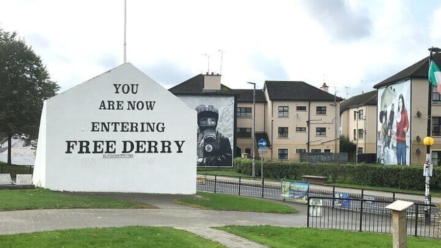 Bogside and murals