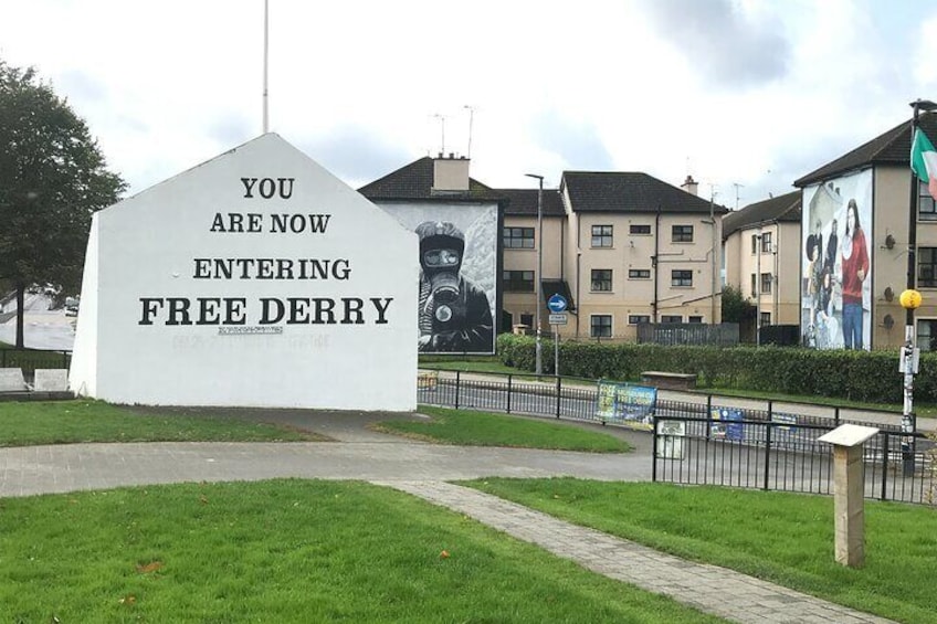 Bogside and murals