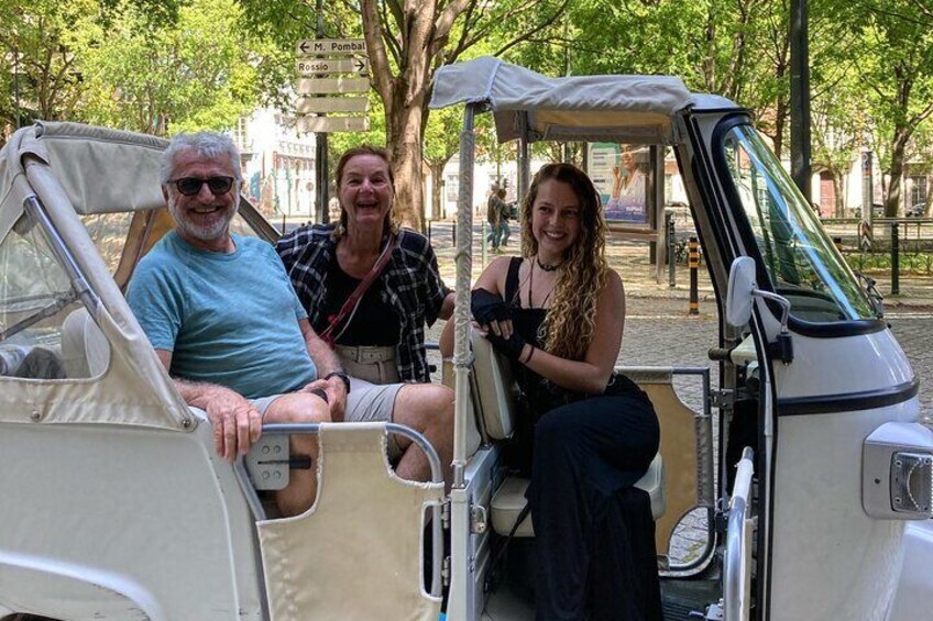 Tuktuk adventure through Lisbon
