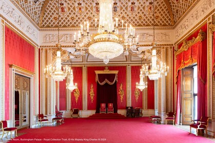 London: Royal Tour & Buckingham Palace State Rooms eller Royal Mews tillval
