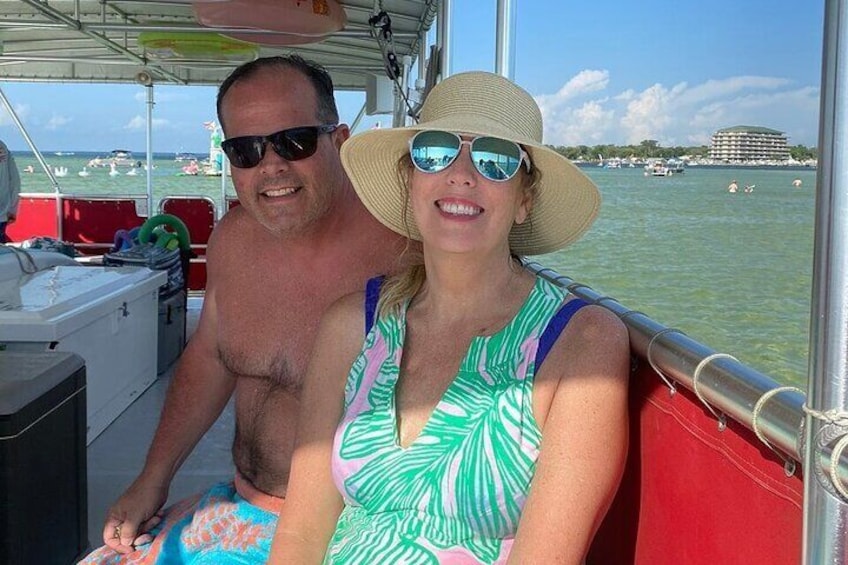 Couple on SunVenture Crab Island Excursion