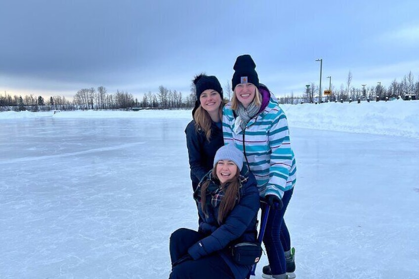 Kicksled Winter Fun on the Anchorage Coastal Trail