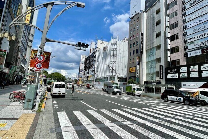 Tour to Tokyo National Museum and places related to Ukiyo-e