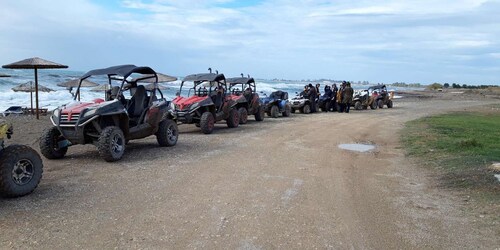 Safari en quad o UTV junto al mar y fuera de carretera en Paphos