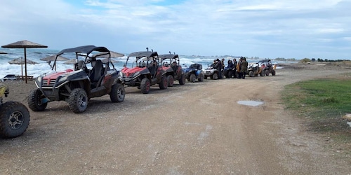 Safari en bord de mer et hors route en quad/UTV à Paphos