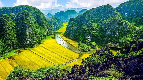 De Hanoi : Tam Coc, Hoa Lu et Mua Caves Excursion d’une journée