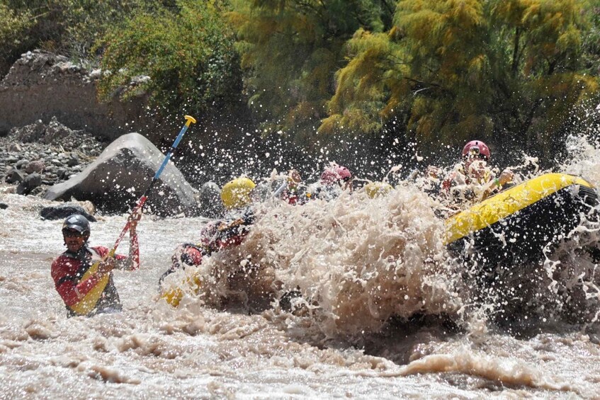 Picture 4 for Activity Mendoza: River Rafting & Canopy in the Andes Mountain Range