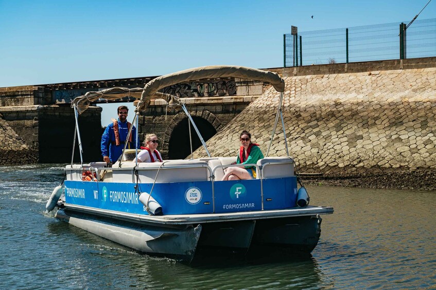 Picture 6 for Activity Faro: Deserta Island and Farol Island Catamaran Boat Trip