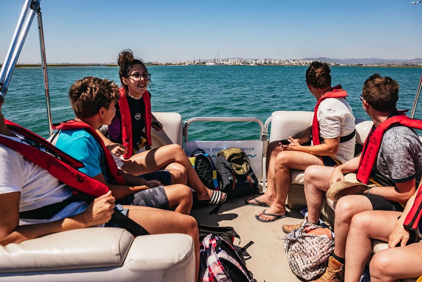 Picture 16 for Activity Faro: Deserta Island and Farol Island Catamaran Boat Trip