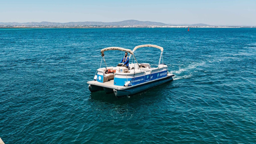 Faro: Deserta Island and Farol Island Catamaran Boat Trip