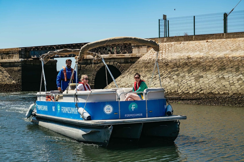 Picture 6 for Activity Faro: Deserta Island and Farol Island Catamaran Boat Trip