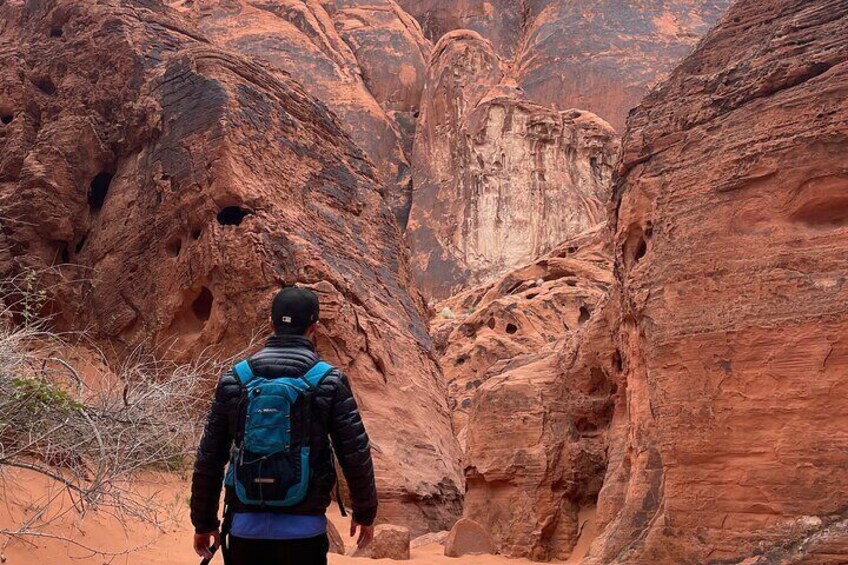 Private Valley of Fire Hiking and Sightseeing Adventure