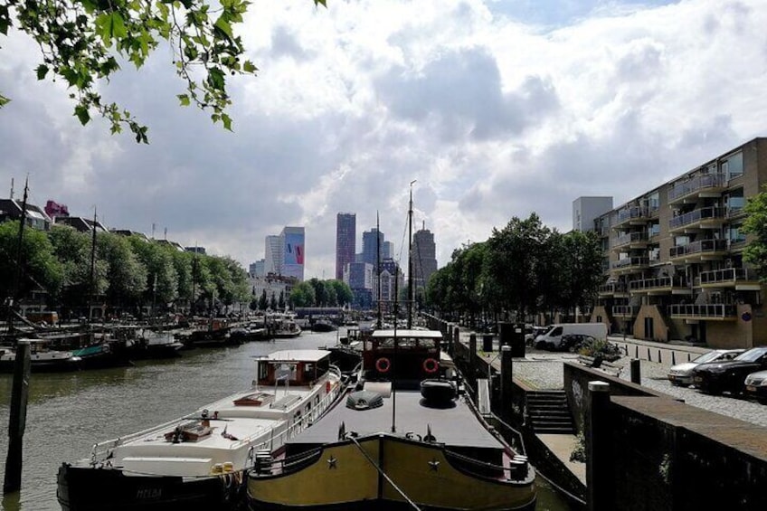 Private walking city tour in Rotterdam