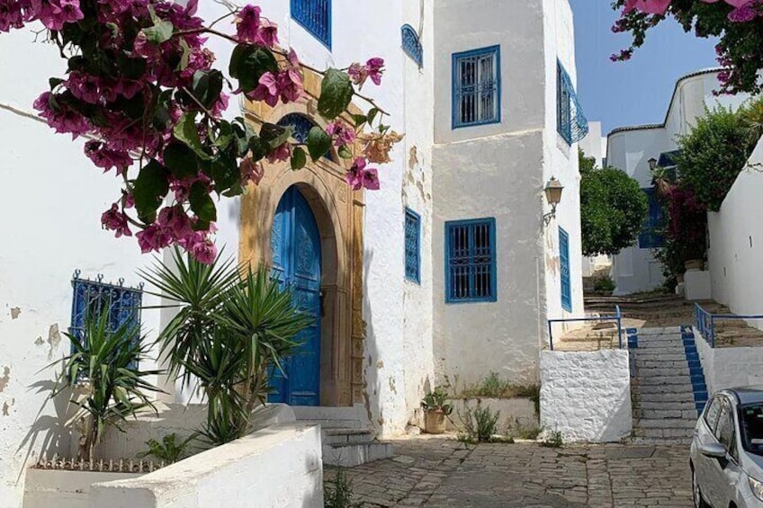 Half a day in Sidi Bousaid from Hammamet