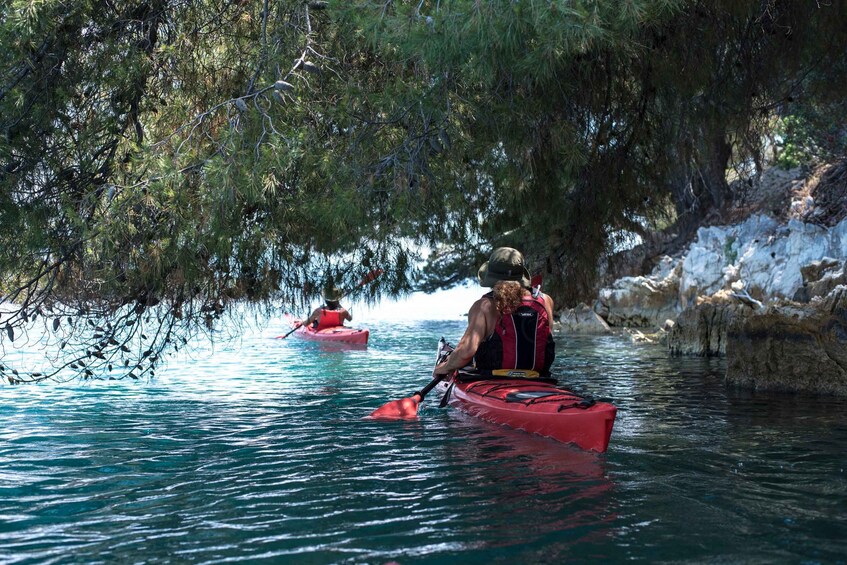 Lefkada: Full Day Sea Kayaking Tour