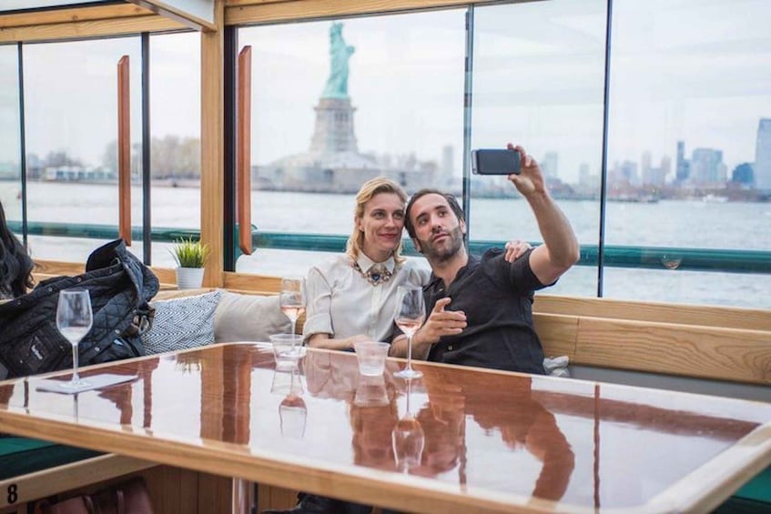 Picture 2 for Activity Manhattan: Statue and Skyline Cruise Aboard a Luxury Yacht