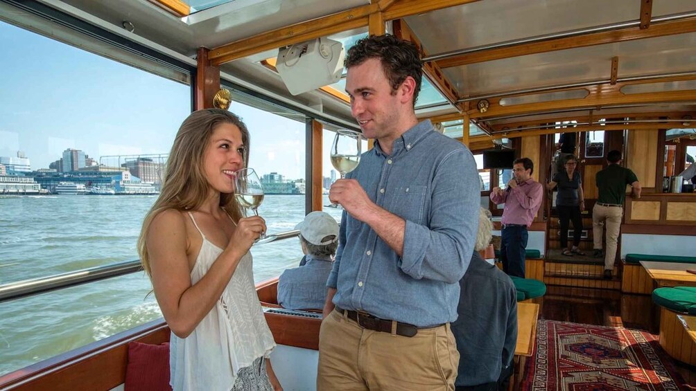 Picture 5 for Activity Manhattan: Statue and Skyline Cruise Aboard a Luxury Yacht